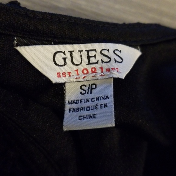 Guess Sassy Scoop Neck Black Lace Dress Size - Picture 6 of 7